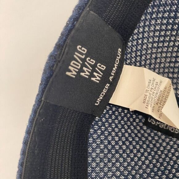 Under Armour Mens Medium/Large Fitted Mesh Baseball hat Logo Golf pre owned - Picture 5 of 13